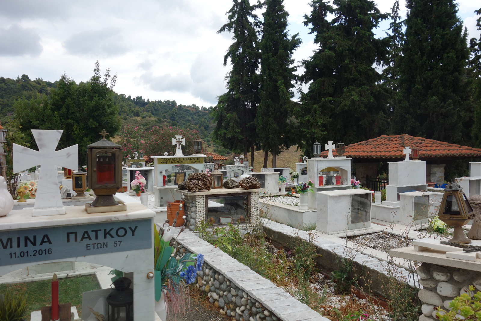 Alter Friedhof in Nikiti